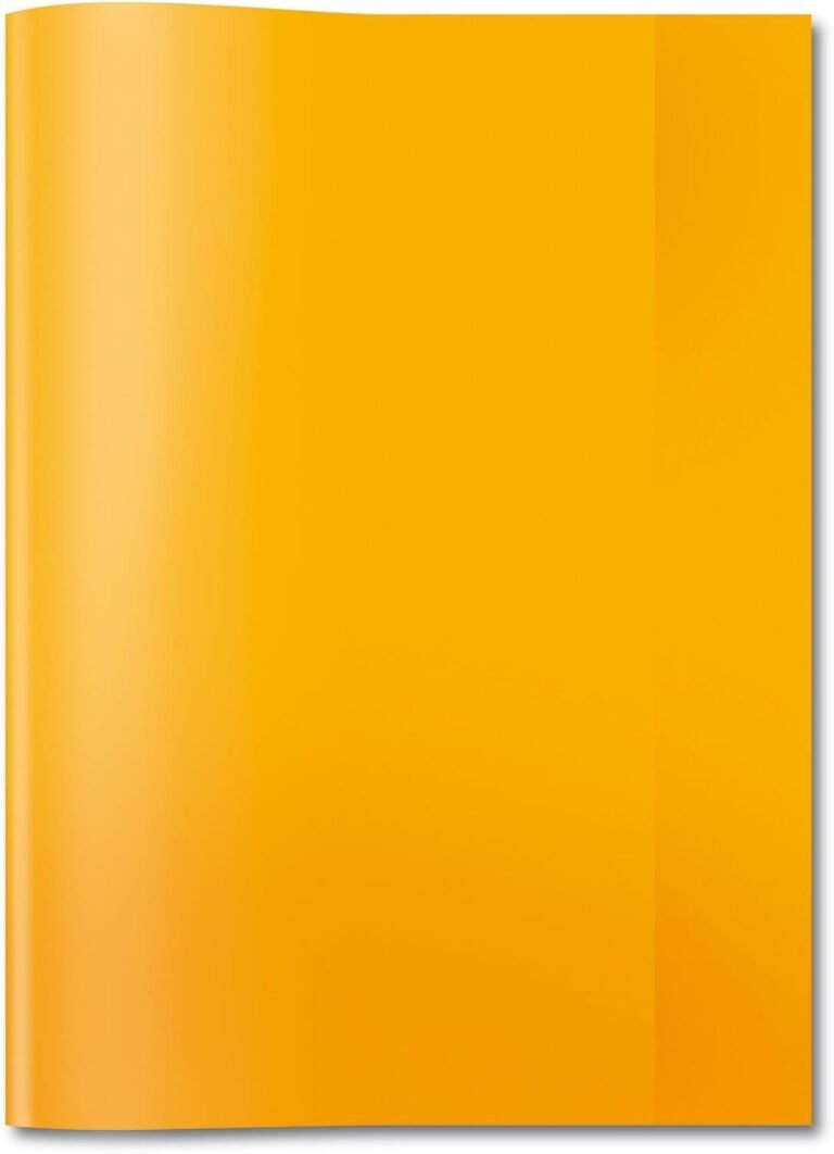 HERMA 7494 A4 Notebook Cover Transparent Orange Review-B000OZMIJ2