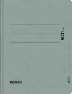 BRUNNEN FACT!plus Folder | A4, Filling Height: 10 mm, Grey-B001QPNZJQ 77 51udpa4T0KL. AC SL1500