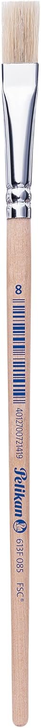Pelikan Borstenpinsel Sorte 613F, Größe 8, 1 Stück – Product Details – B000KJKJ3E