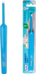 TePe Compact Tuft Special Toothbrush in Blister Packaging, Assorted Colours-B007A1BMOU 49 61D HFMncYL. AC SL1500