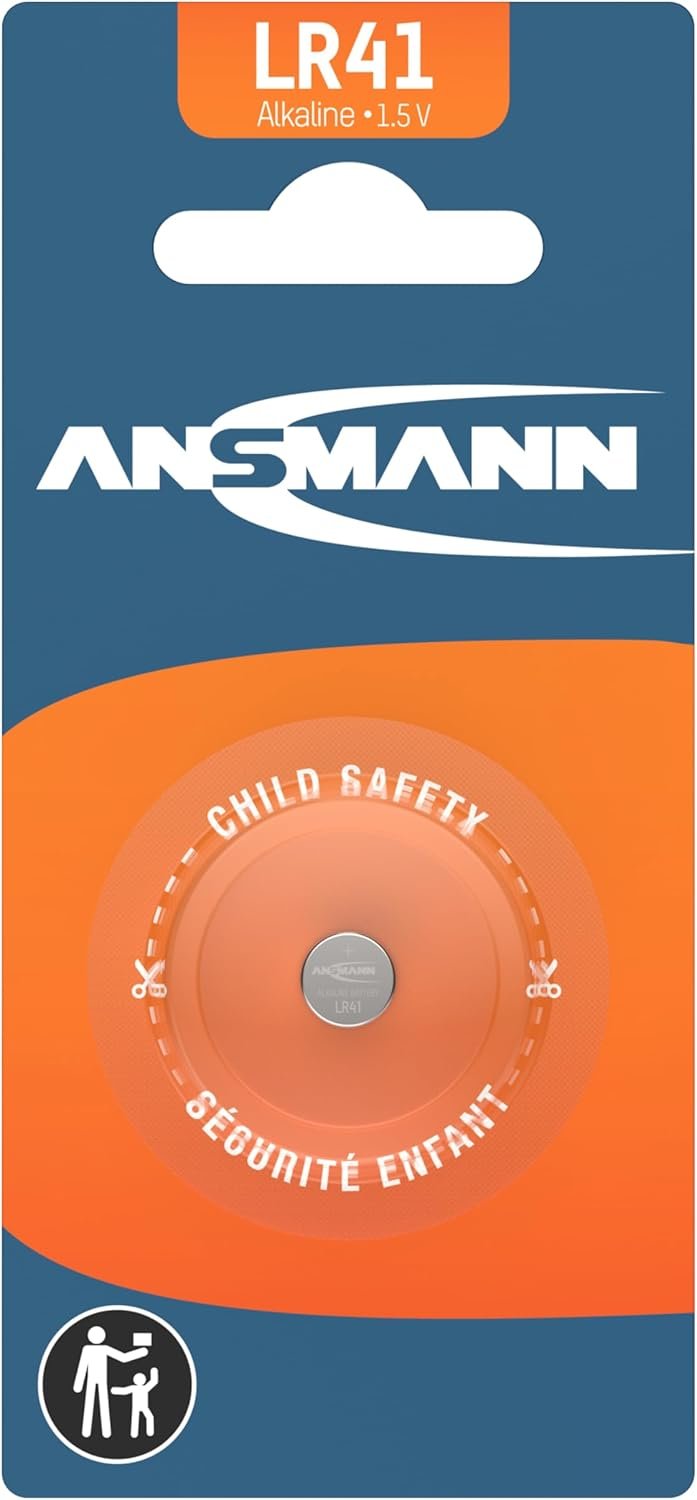 ANSMANN 5015332 1.5 V Button Cell Alkaline LR41 – B000L9PYLU