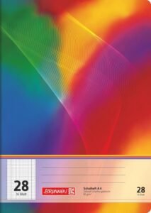 BRUNNEN Exercise Book | A4, 28-Line, 16 Sheets, Multicolored-B00CI0MKU8 132 71QG8iAcxrL. AC SL1500