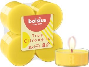 Bolsius True Citronella – Maxi Scented Tea Lights-B0BXLZGVJK 165 Bolsius True Citronella Maxi Scented Tea Lights