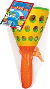 GÜNTHER FLUGSPIELE 1546 – Catch Ball Game Mc Squeezy Click'n'Catch, approx. 10.5 cm-B01AUQBLHE 168 GUNTHER FLUGSPIELE 1546 Catch Ball Game Mc Squeezy ClicknCatch approx. 10.5 cm skill game with 2 catch cups and 3 balls for children ages 4 and up ball game for indoors and outdoors