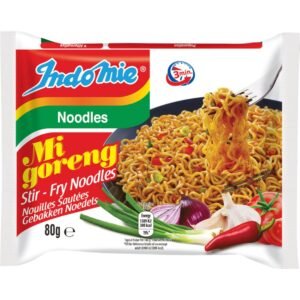 Indomie – Instant Noodles Mi Goreng –B0943RPLP9 134 INDOMIE Instant Noodles Mi Goreng 1 X 80 GR