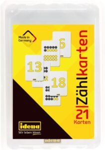 Idena 656014 - Counting Cards, 21 Pieces, -B008UTM2ZO 149 Idena 656014 Counting cards 21 pieces numbers from 0 20