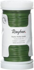 RAYHER HOBBY Rayher 2400113 Floral Wire Review-B00177Y4Z2 164 RAYHER HOBBY Rayher 2400113 Floral wire green lacquered 0.35 mm o 100 m reel